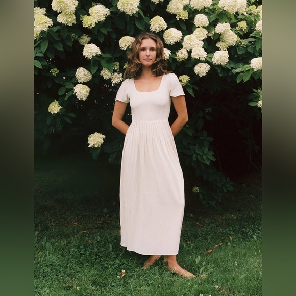 NWT Christy Dawn Scarlet dress in egg shell - Picture 3 of 7